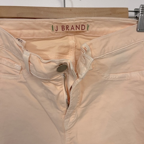 Like-New J Brand Skinny Jeans, Peach, Size 27 - Picture 1 of 6